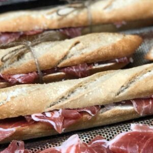 Flautín de jamón ibérico