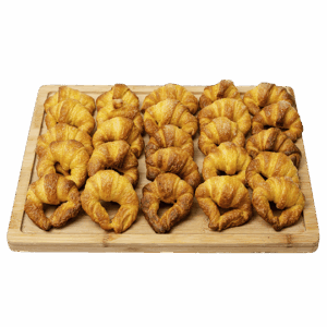 Bandeja Mini Croissant Dulces 30 piezas